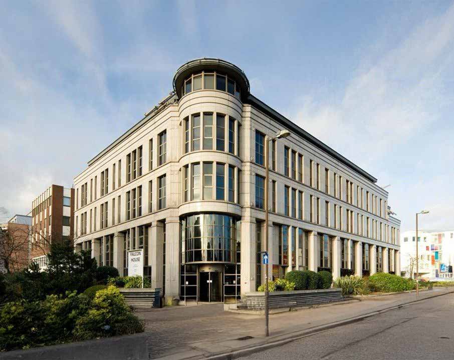 Existing exterior of Falcon House in Hounslow